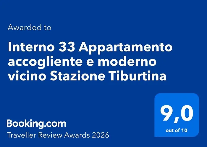 Apartmán Interno33 Accogliente E Moderno Vicino Stazione Tiburtina